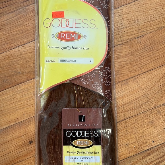 Goddess Remi Human Hair 12” color-30 - Picture 3 of 3